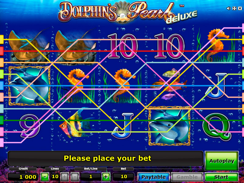 Игровой автомат Dolphin’s Pearl Deluxe